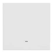 Schneider Electric Intermediate Switch with Fluoresent Locator, AvatarOn C, 16AX, 250V, 1 gang, white - E8731MF_WE